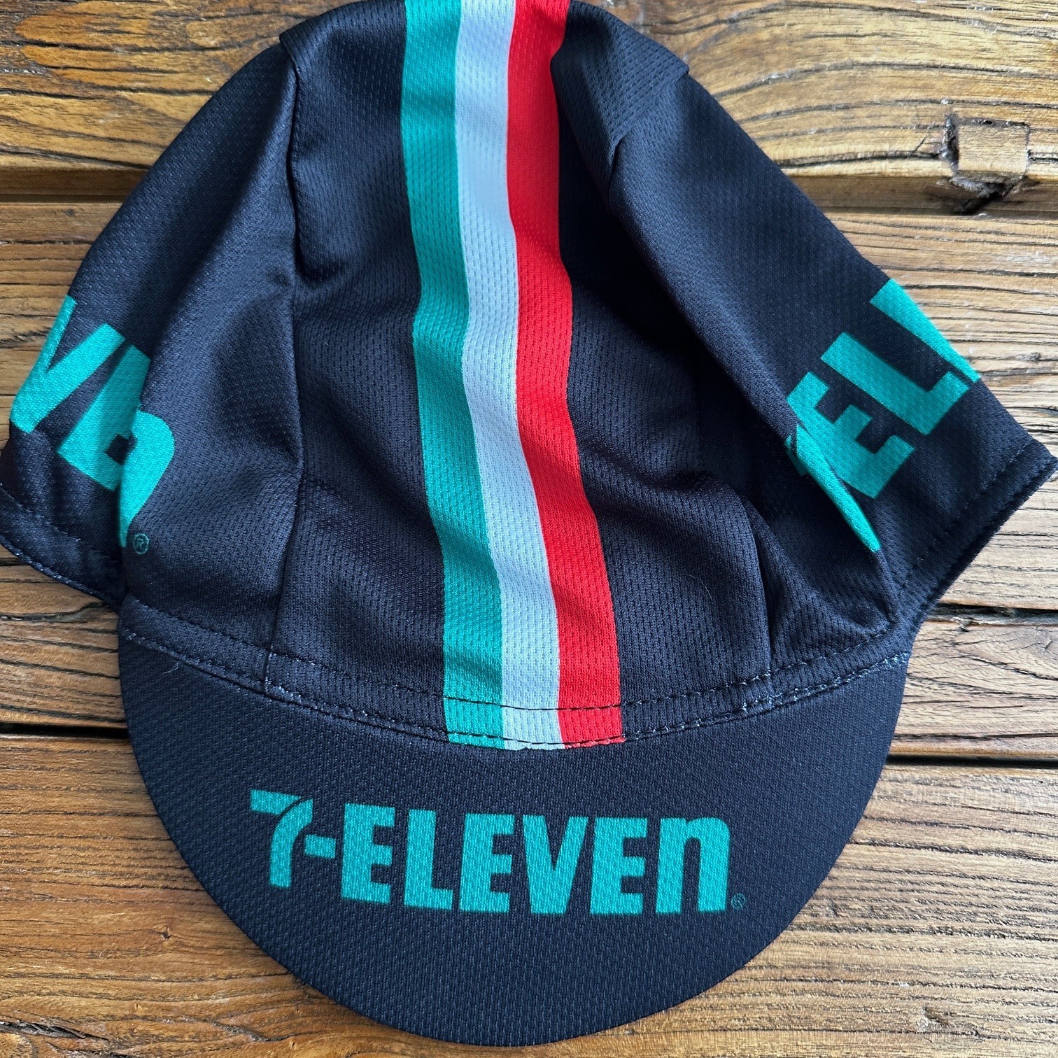 SEVEN 11 TEAM Cycling Cap - 100% Wicking Polyester NEW Free Shipping !!