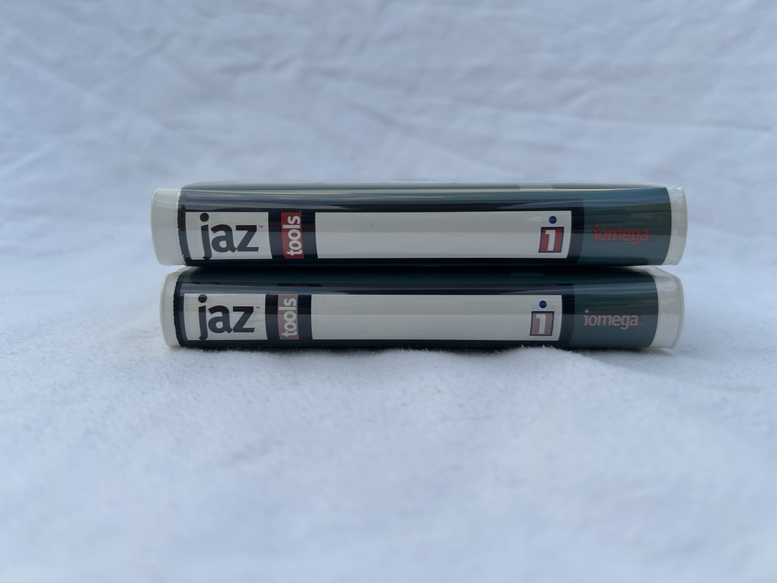 Iomega Jaz Disks 2 Count Tools 1GB Used ~