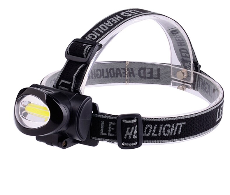 FREE SHIPPING! 2 Pack - LED Pivoting COB Headlamp - Uses AAA batteries