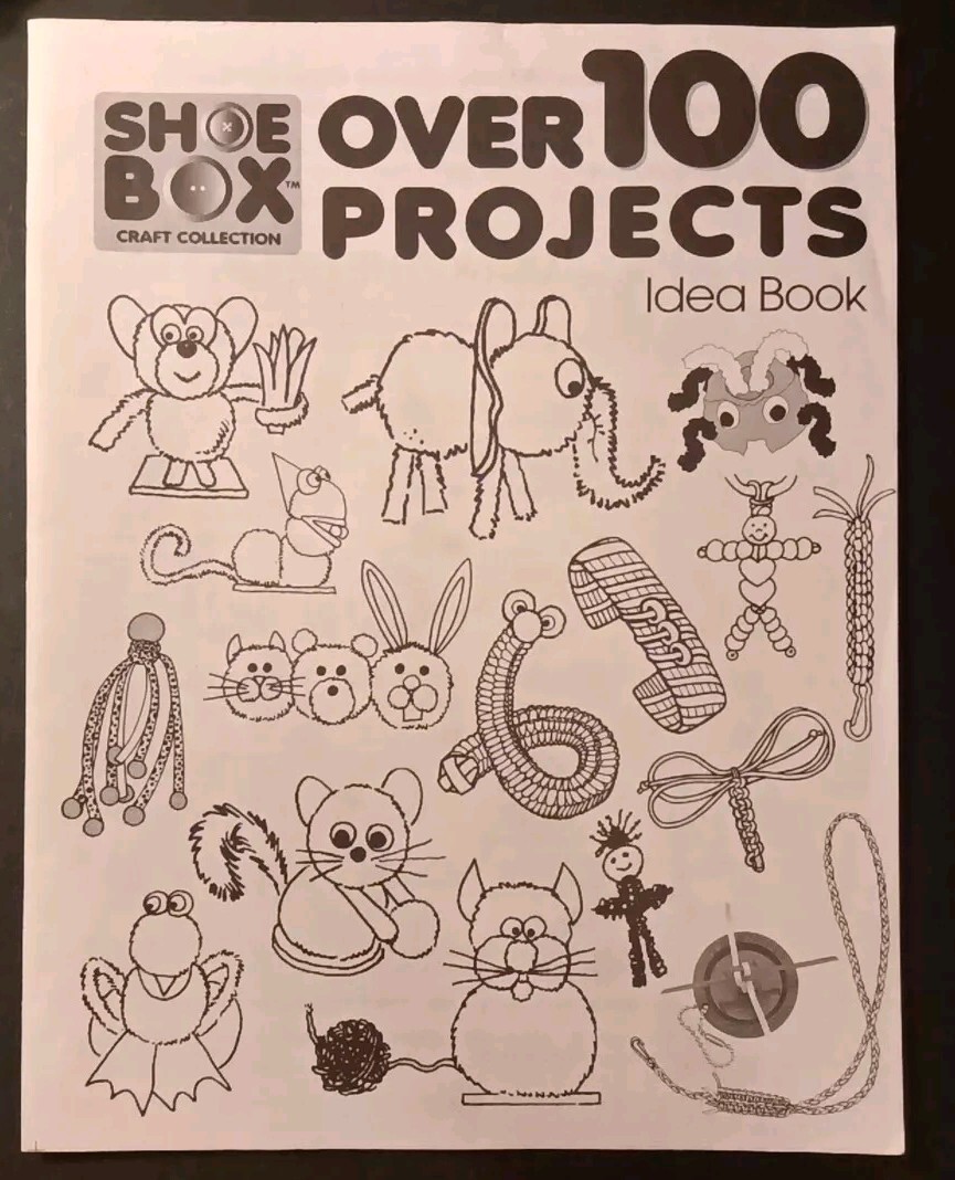 Shoe Box Craft Collection - Over 100 Project Ideas Pom Pom, Bracelets and More