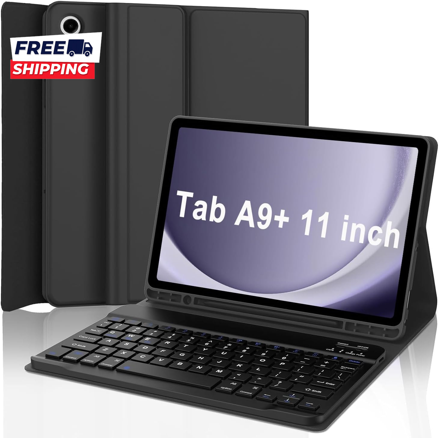Galaxy Tab A9 plus Case with Keyboard 5G 11 Inch 2023 SM-X210/X216/X218