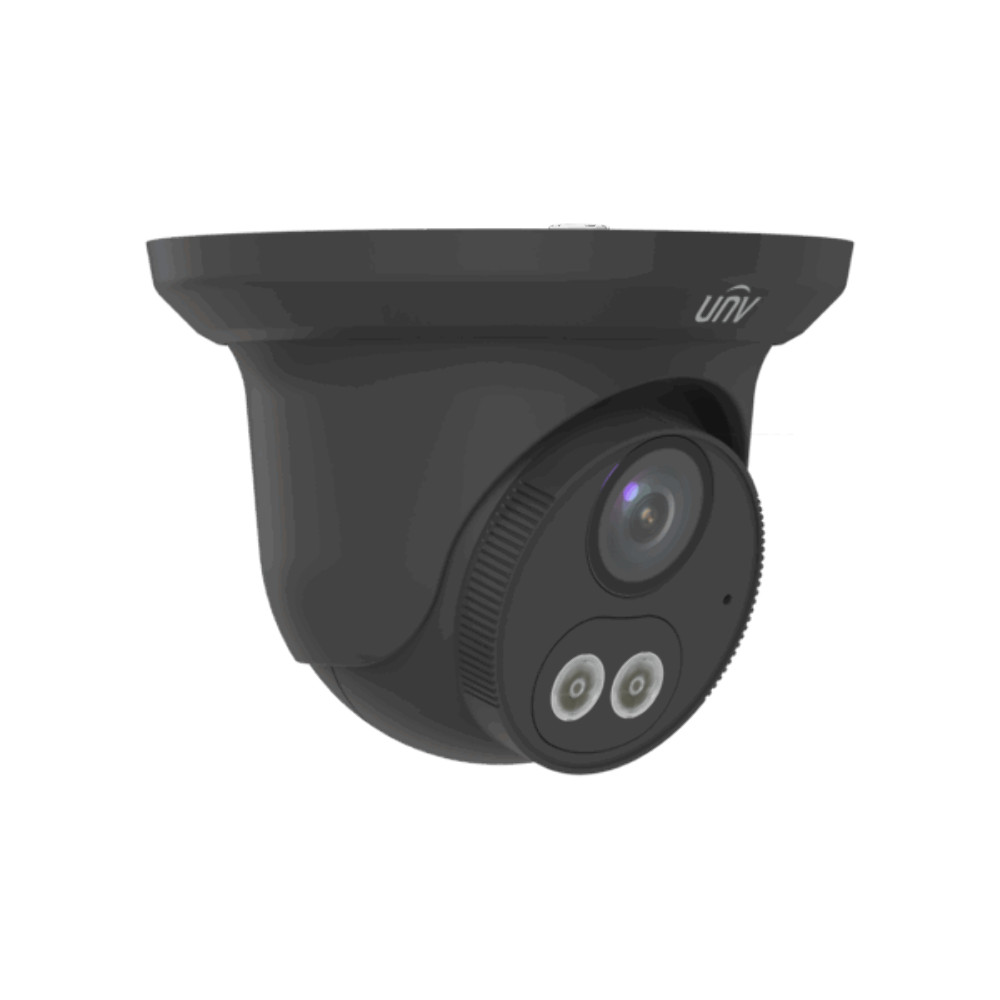 IPC3614LB-AF28K-DL-BK IP Camera 4mp Turret Color Hunter Uniview (Black)