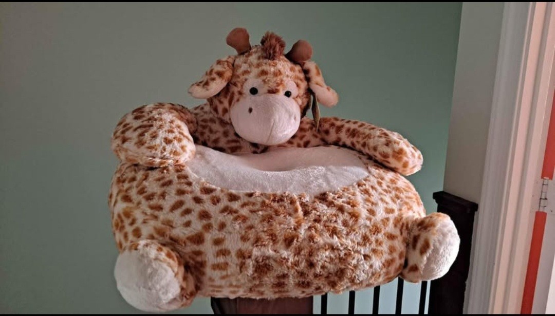 New With Tags Hugfun Giraffe Chair