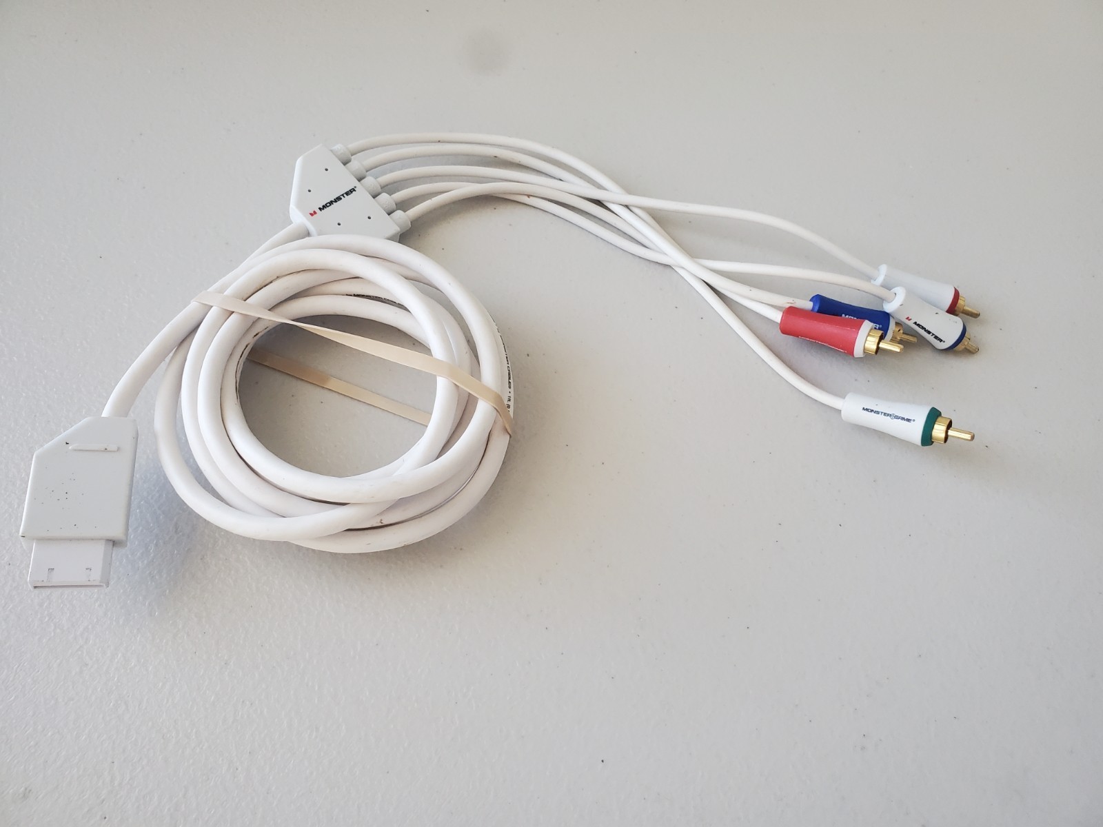Monster Nintendo Wii Component HD Audio Video AV Cable Tested Wii U