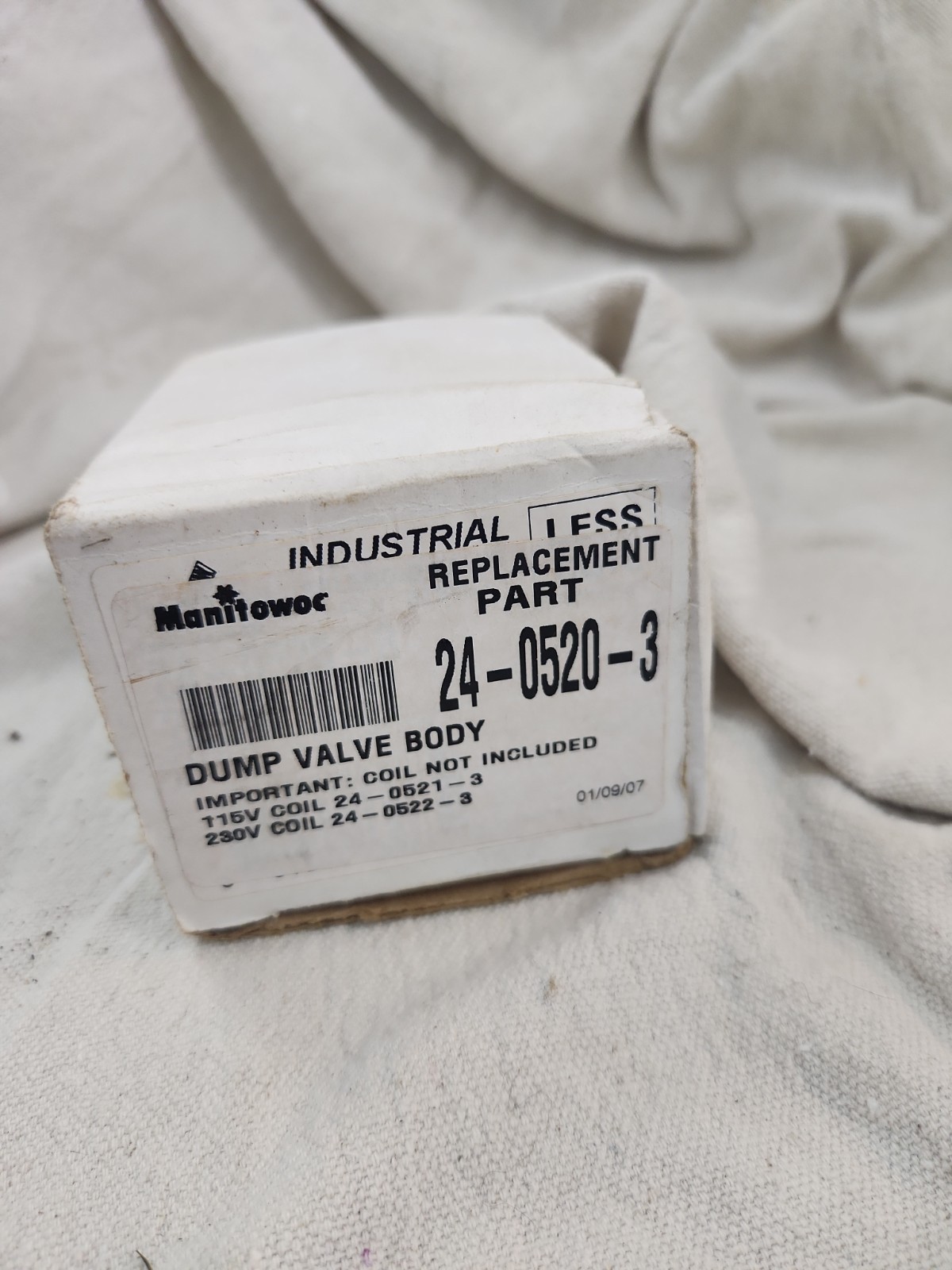 MANITOWOC 24-0520-3 DUMP VALVE BODY (NO COIL)