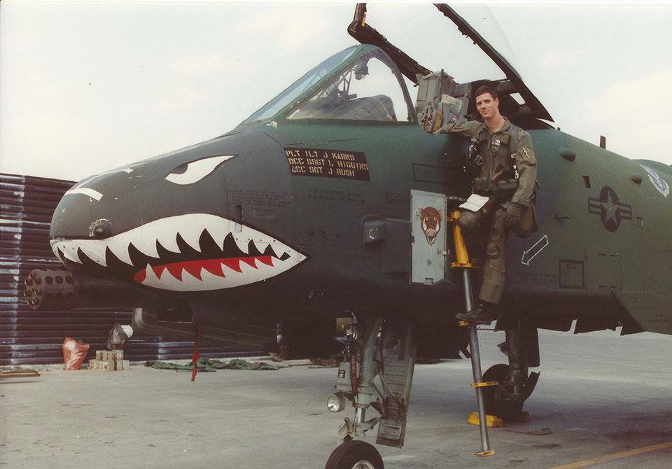USAF Air War Desert Storm Lt. John Marks A10 Warthog 1991 5x7