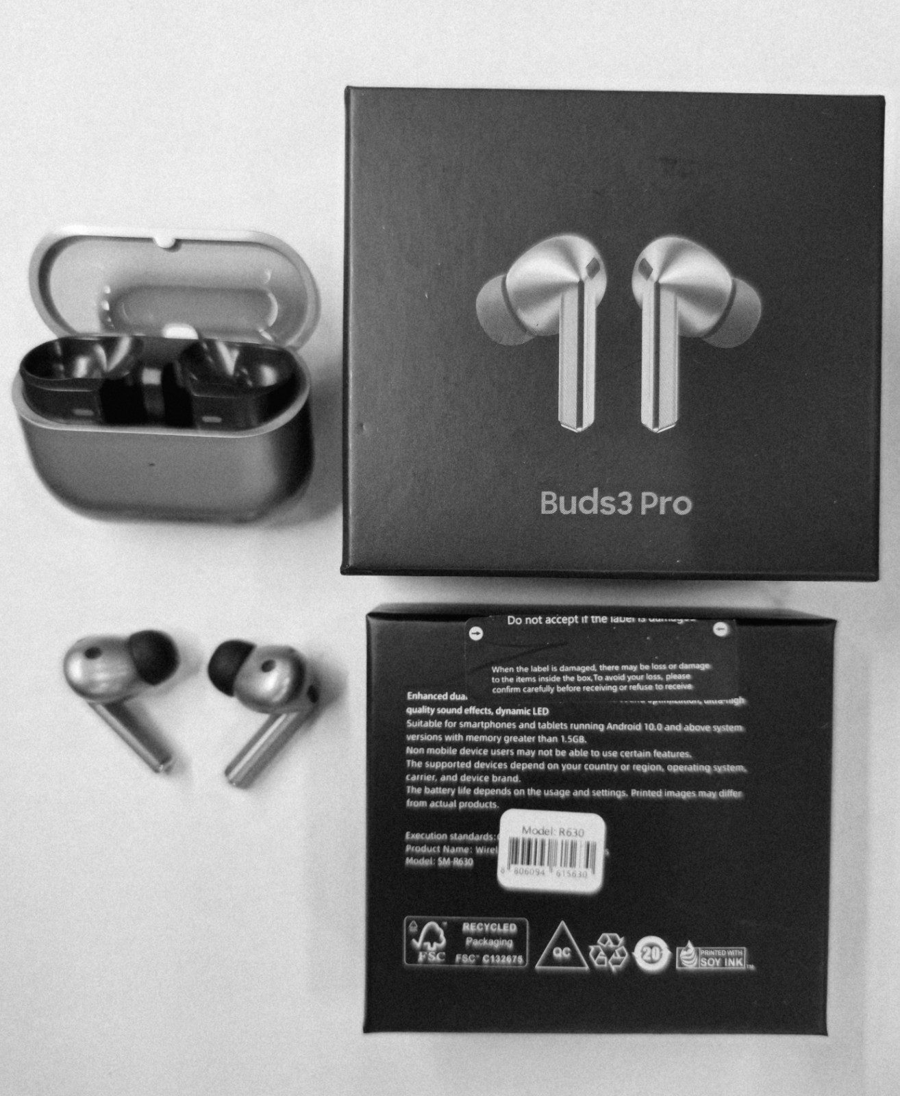 Buds 3 Pro Galaxy Universal Wireless Bluetooth Earbuds Unable to connect to App