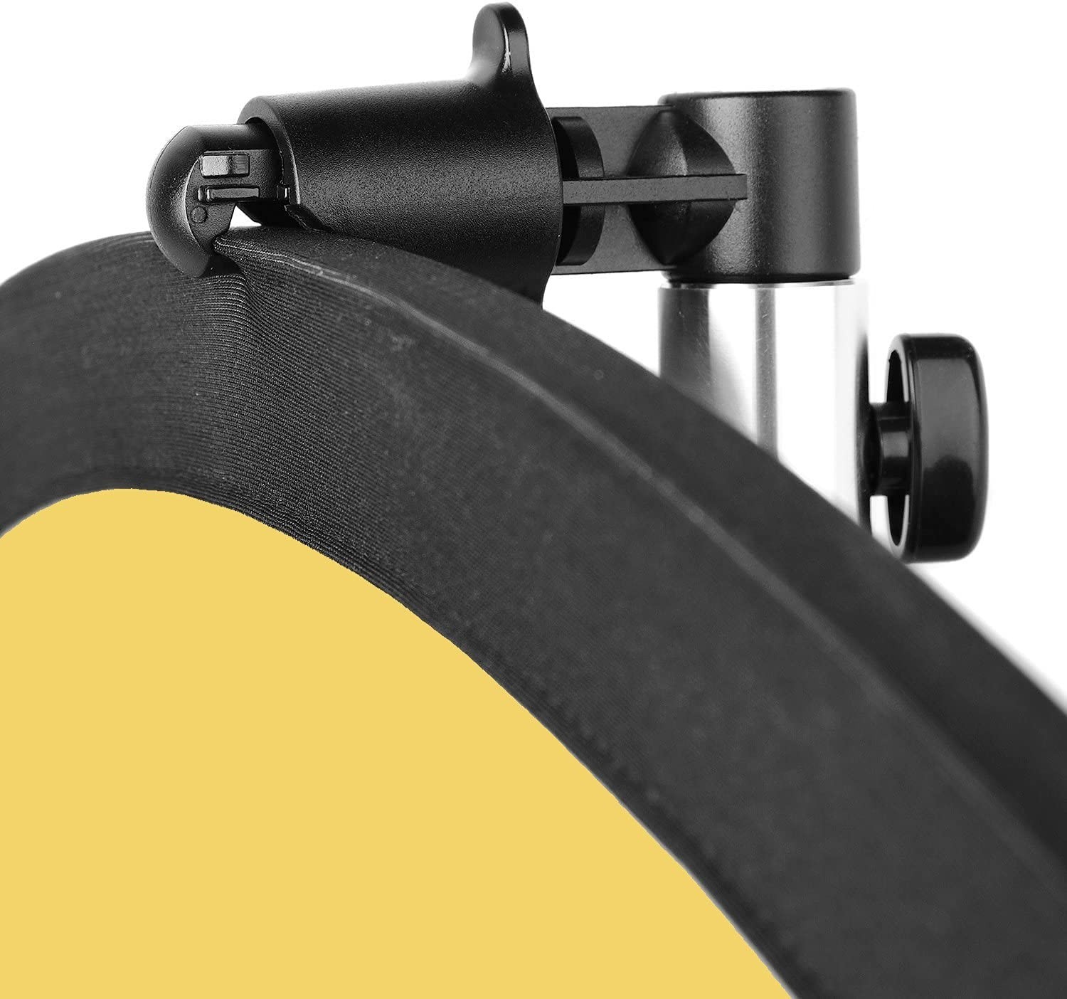 Precise angle adjustment reflector clip for professional photographers