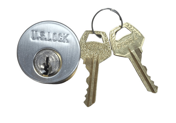 2-PACK US Lock Keyed Mortise Cylinder Keyway US15016026D