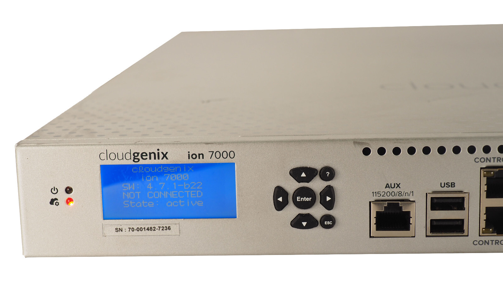 CLOUDGENIX ION 7000 B013080030 Large Remote Office Hardware Security Appliance