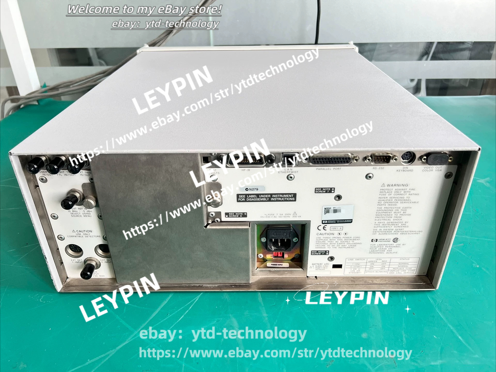Agilent / HP / Keysight 8714ES RF Network Analyzer 300 kHz - 3Ghz#ytd