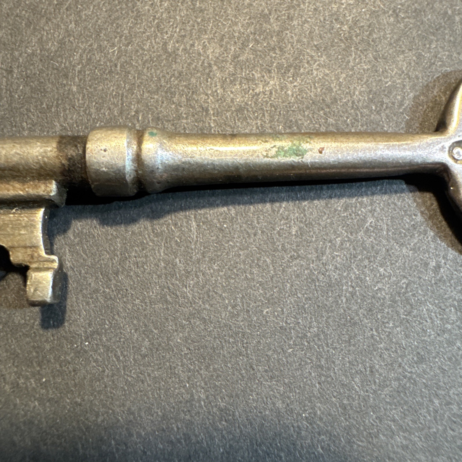 Antique No. 6 Warded Skeleton Key - Solid Barrel Replacement