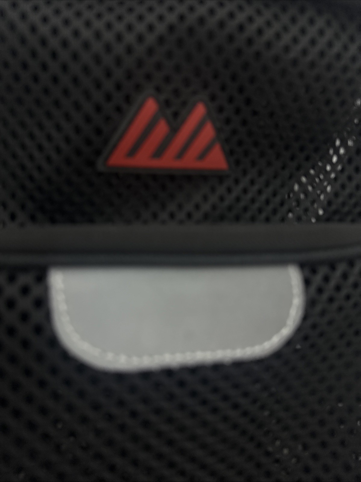 Summit Ridge Black Mesh Backpack