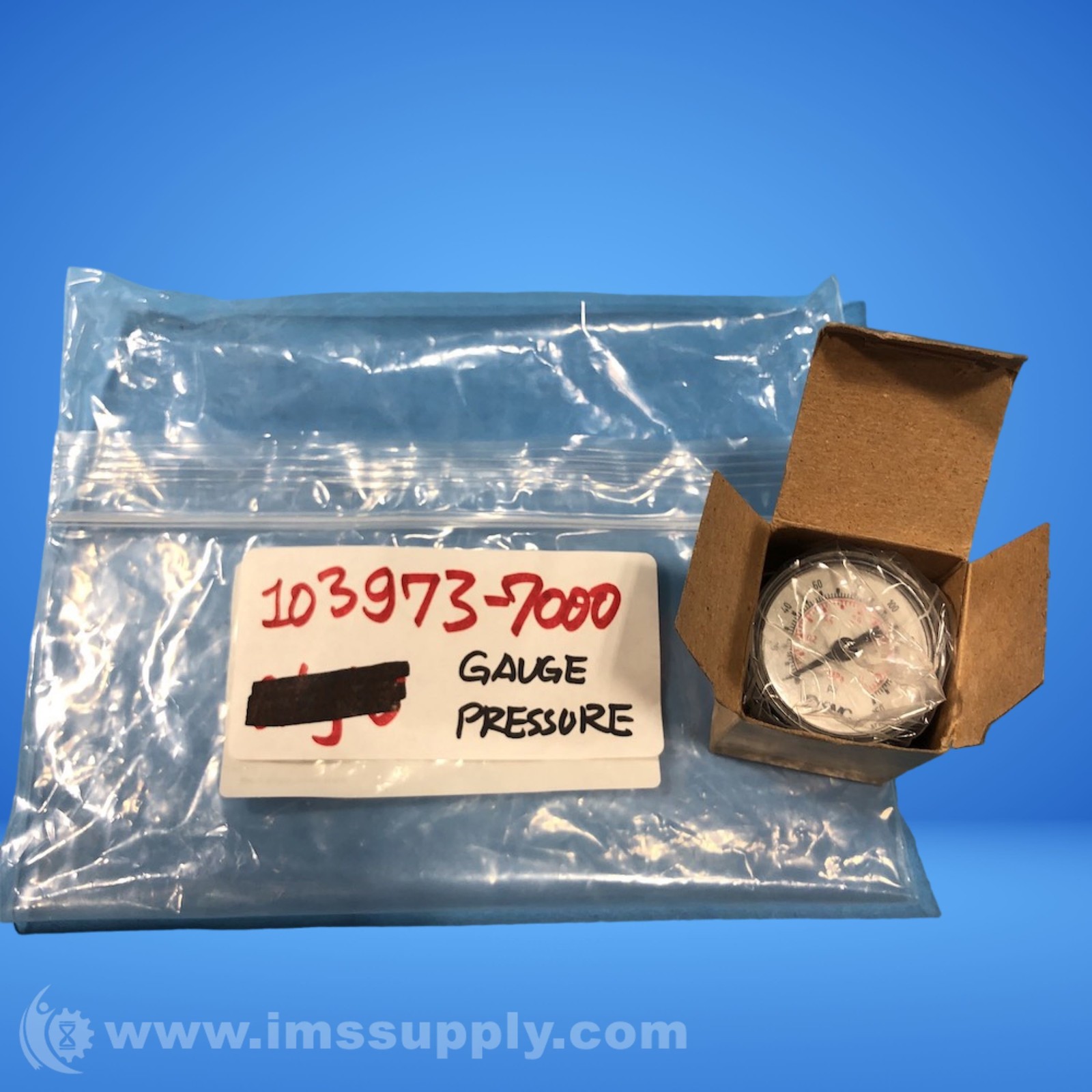 SMC 103973-7000 Air Pressure Gauge FNOB