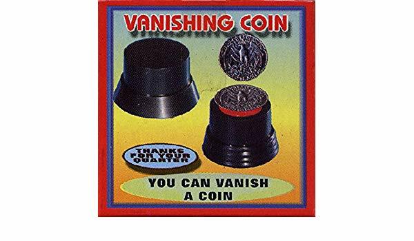 COIN VANISHING PEDESTAL BY MR MAGIC TRICK VANISH CHANGE DISAPPEAR ILLUSION
