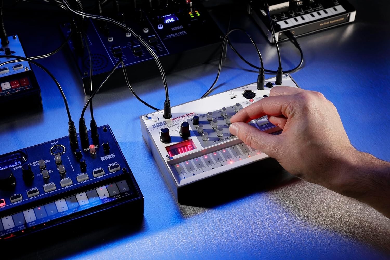 Korg Volca Sample Digital Sample Sequencer White New