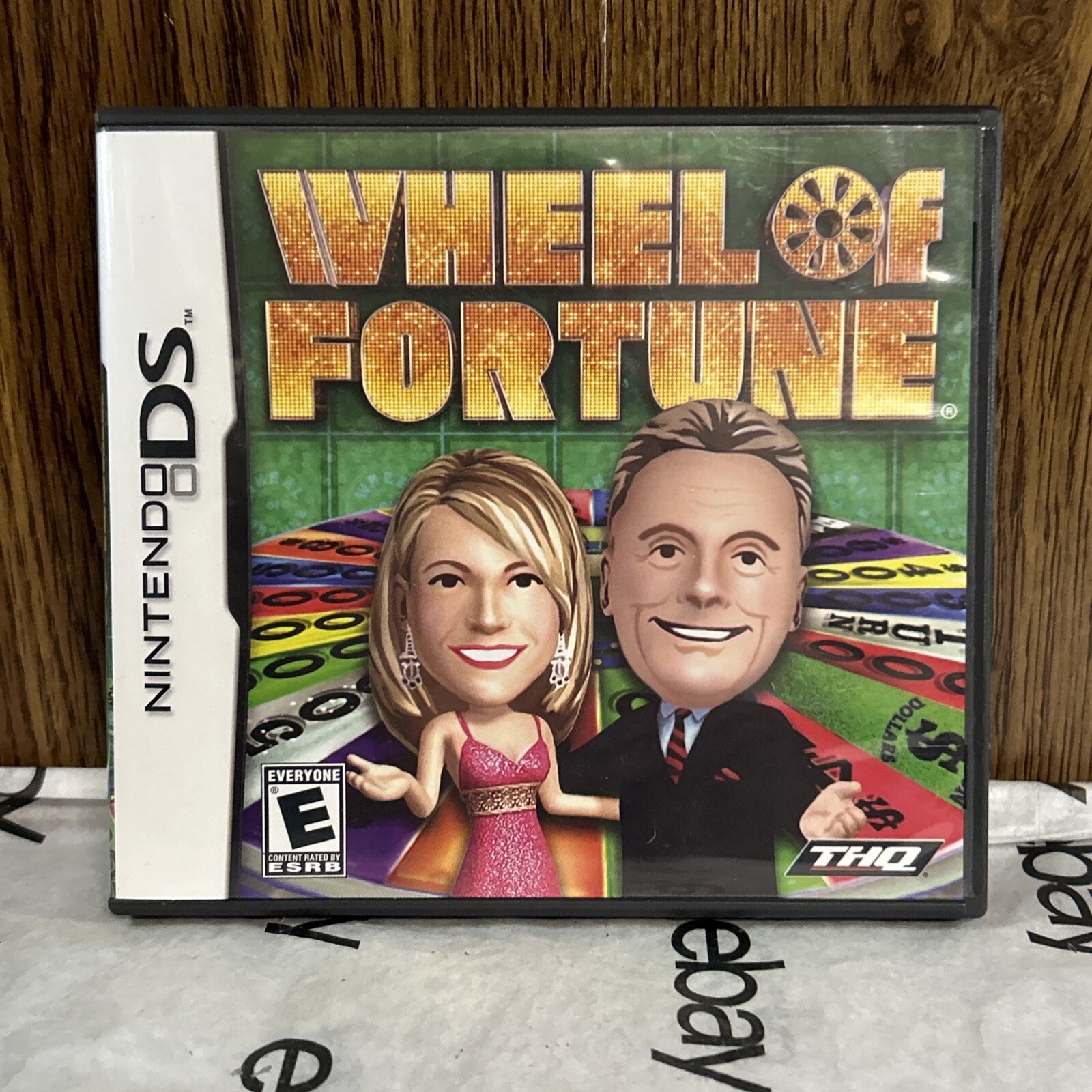 2010 Nintendo DS Wheel Of Fortune CASE ONLY.