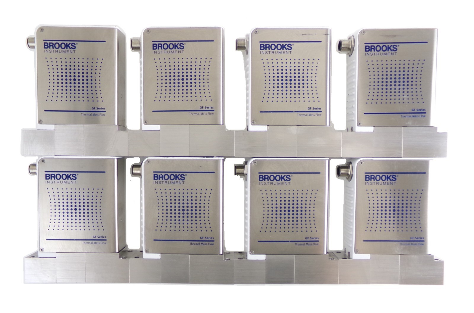 Brooks Instrument GF125C-204734 Mass Flow Controller MFC 0190-49896 Lot of 8
