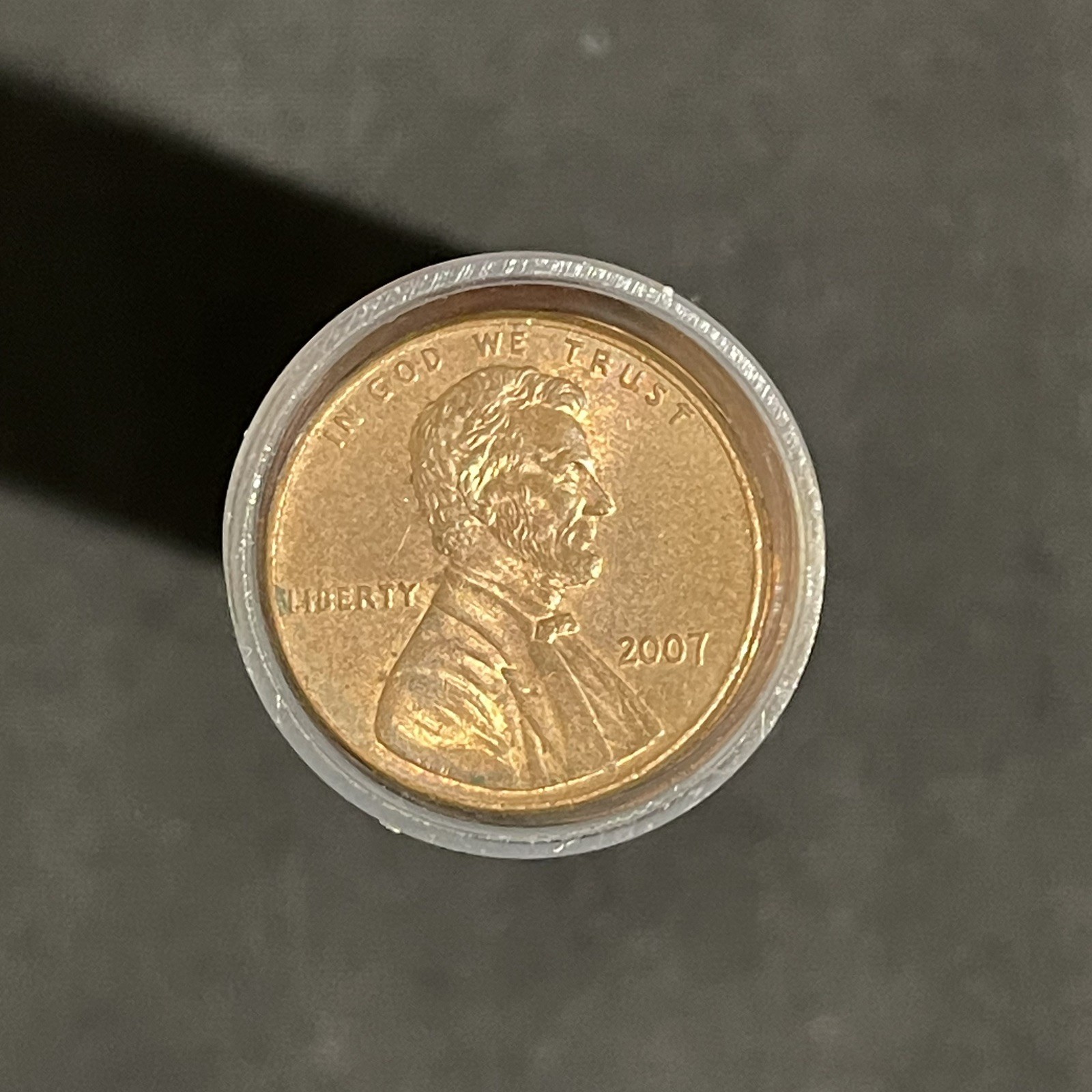 2007 P Lincoln Memorial Cent ZINC (CIRCULATED) READ!