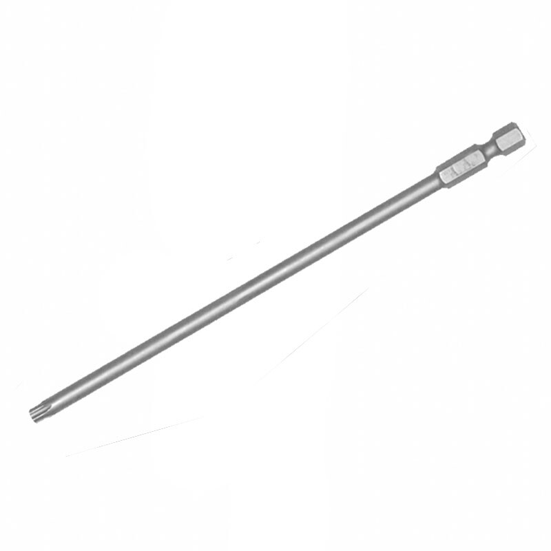 2x T10 6" Torx Screwdriver Bit Set Hex Security Magnetic Head 150MM Extra Long