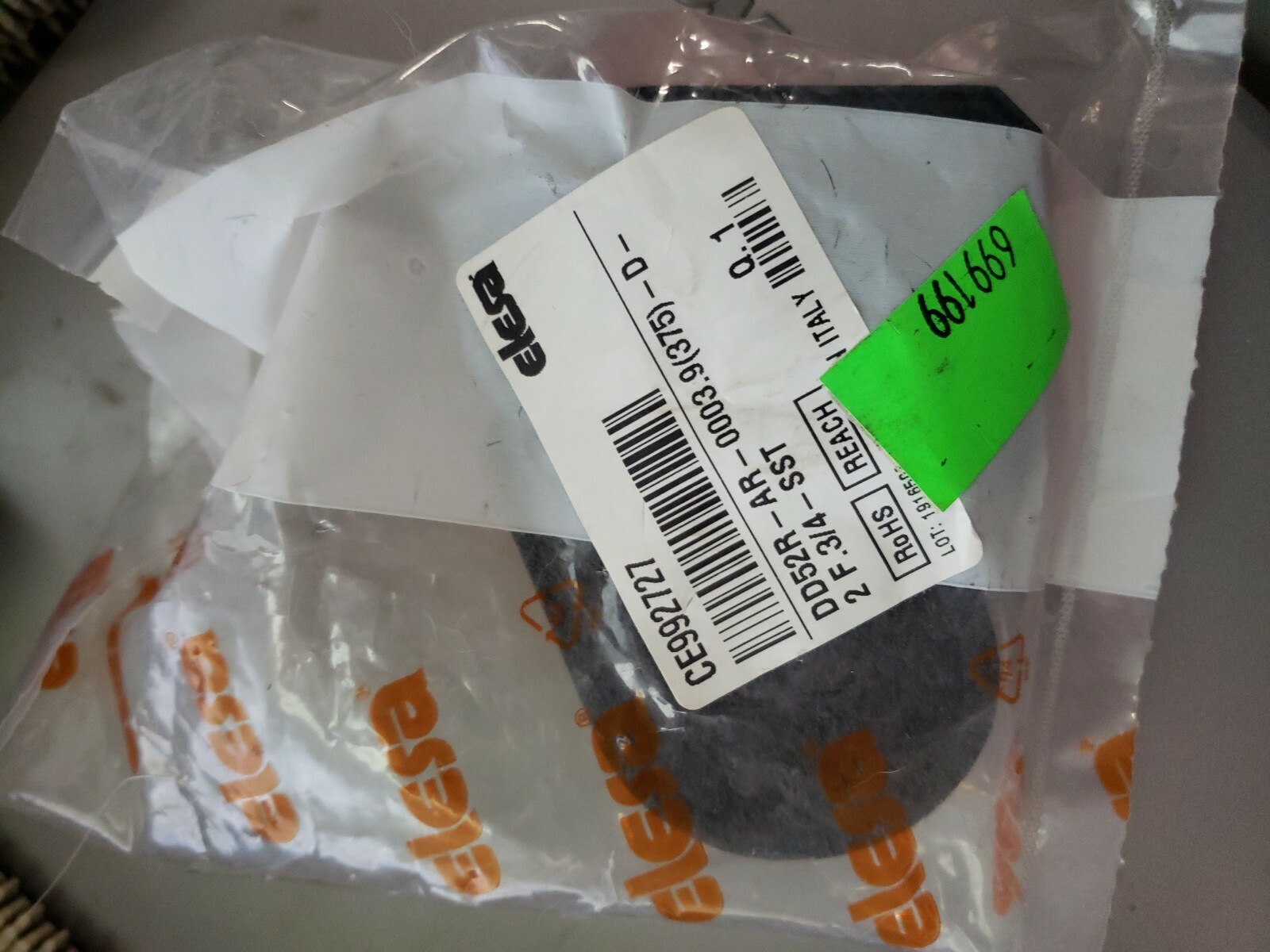 elesa CE992727  DD52R-AR-0003.9(375)-D-2 F.3/4" -SST  position indicator counter