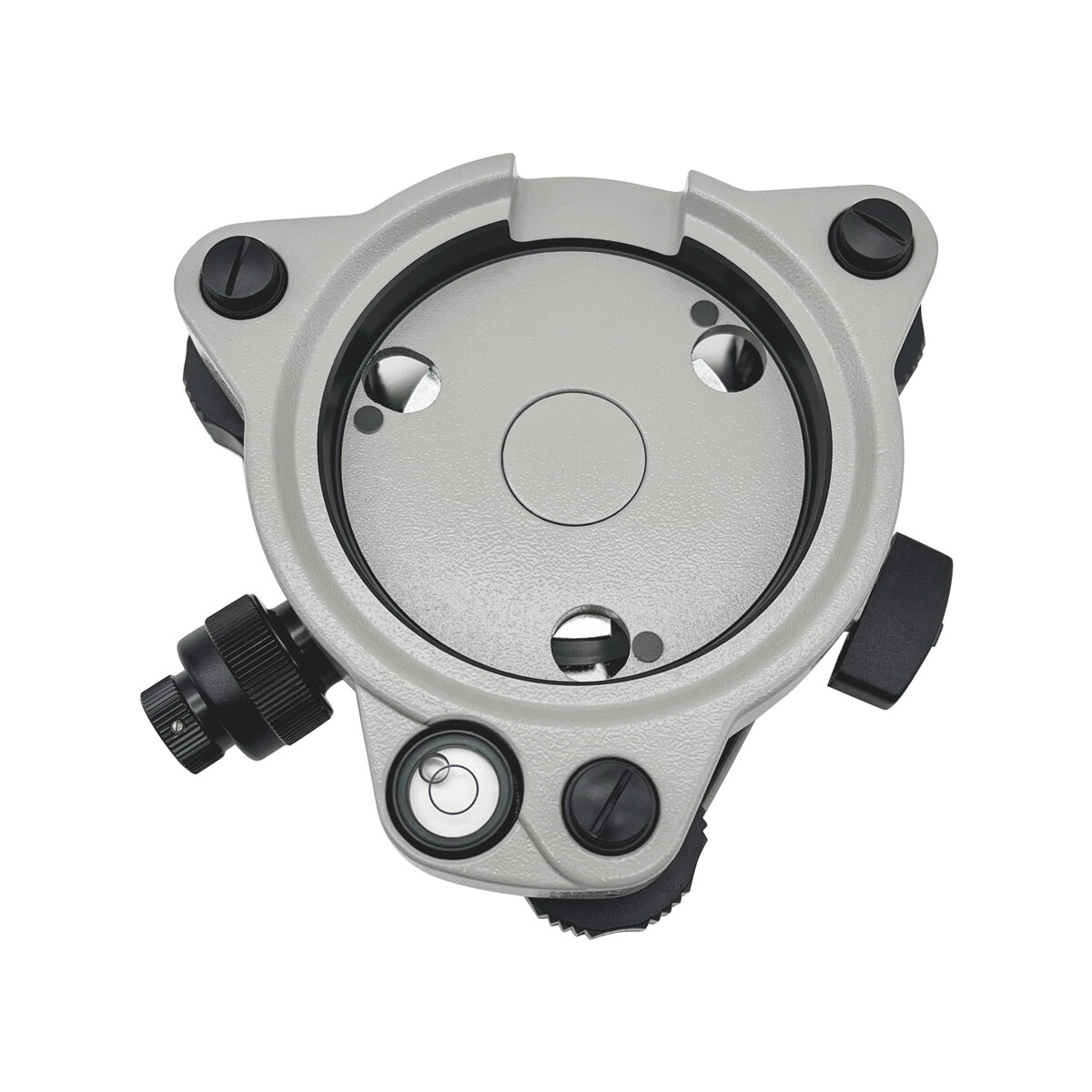 NEW Gray Three-jaw Tribrach With Optical Plummet For Total Station Surveying