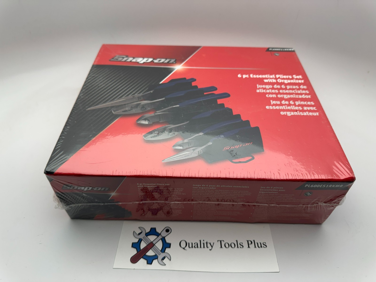 Snap-On Tools NEW PL600ES1RKMB RARE Power Blue 6-Pc Essential Pliers/Cutters Set