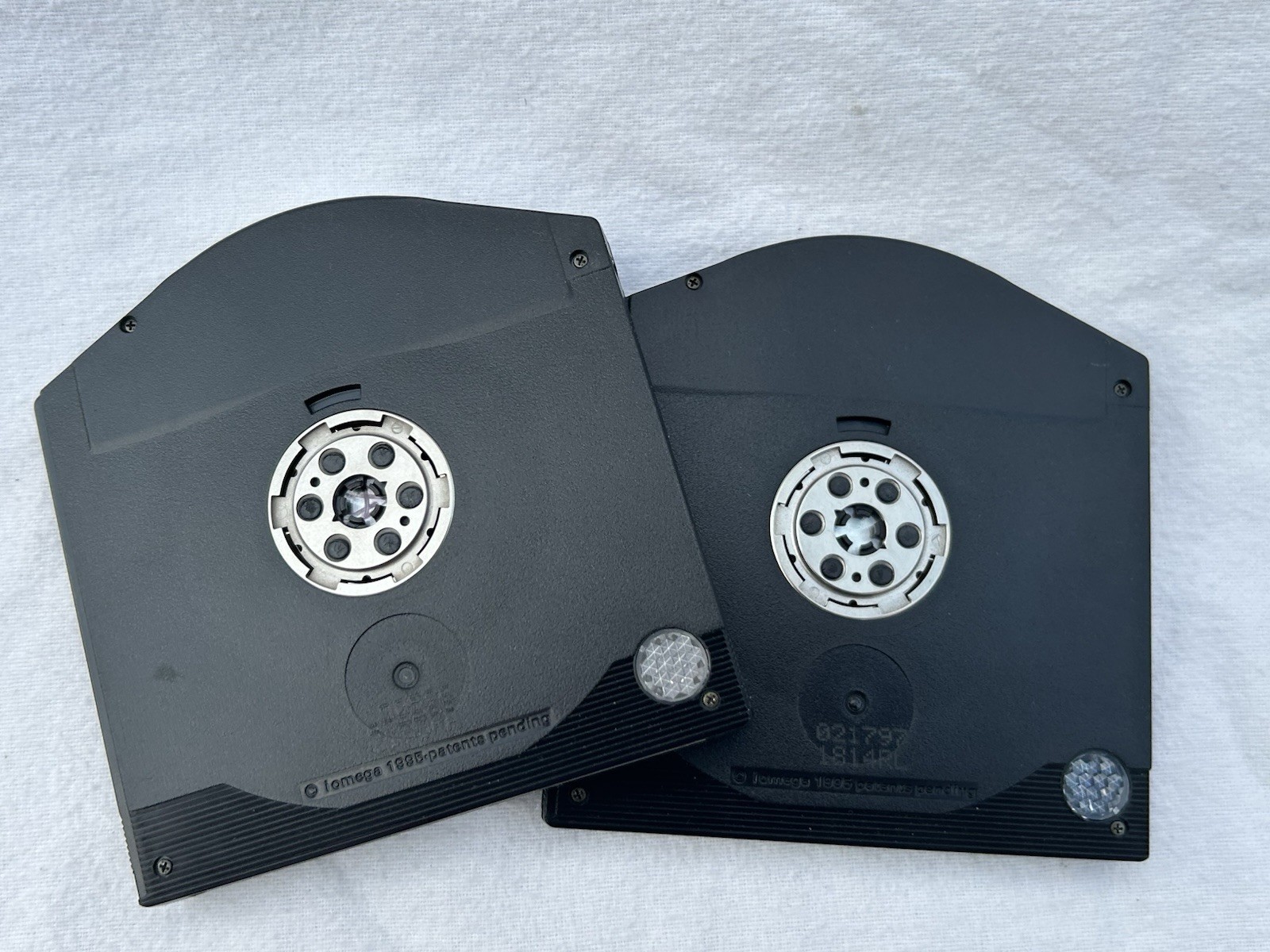 Iomega Jaz Disks 2 Count Tools 1GB Used ~