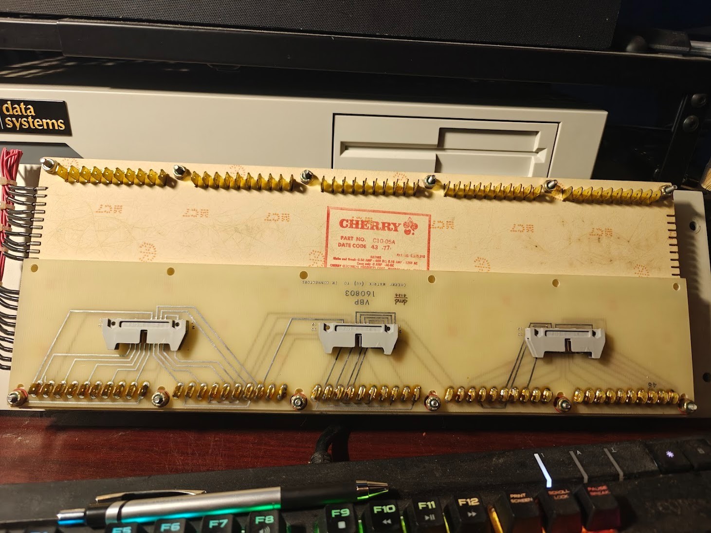 Cherry Vintage C10-05A 1977 Switch crossbar matrix synthesizer telecom