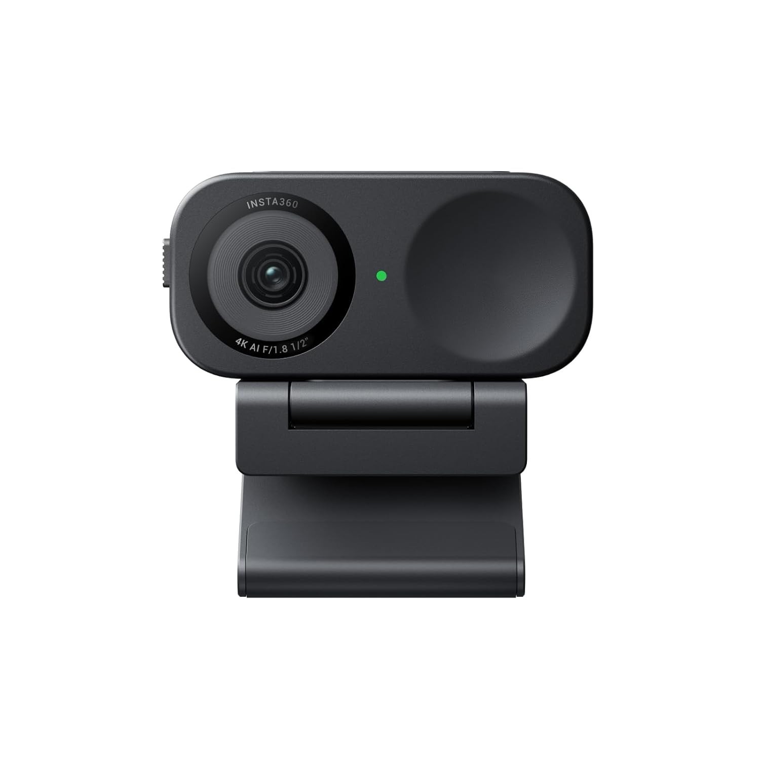 Insta360 Link 2C AI 4K Webcam Black 1/2" Sensor Noise-Cancelling Mic for Mac PC