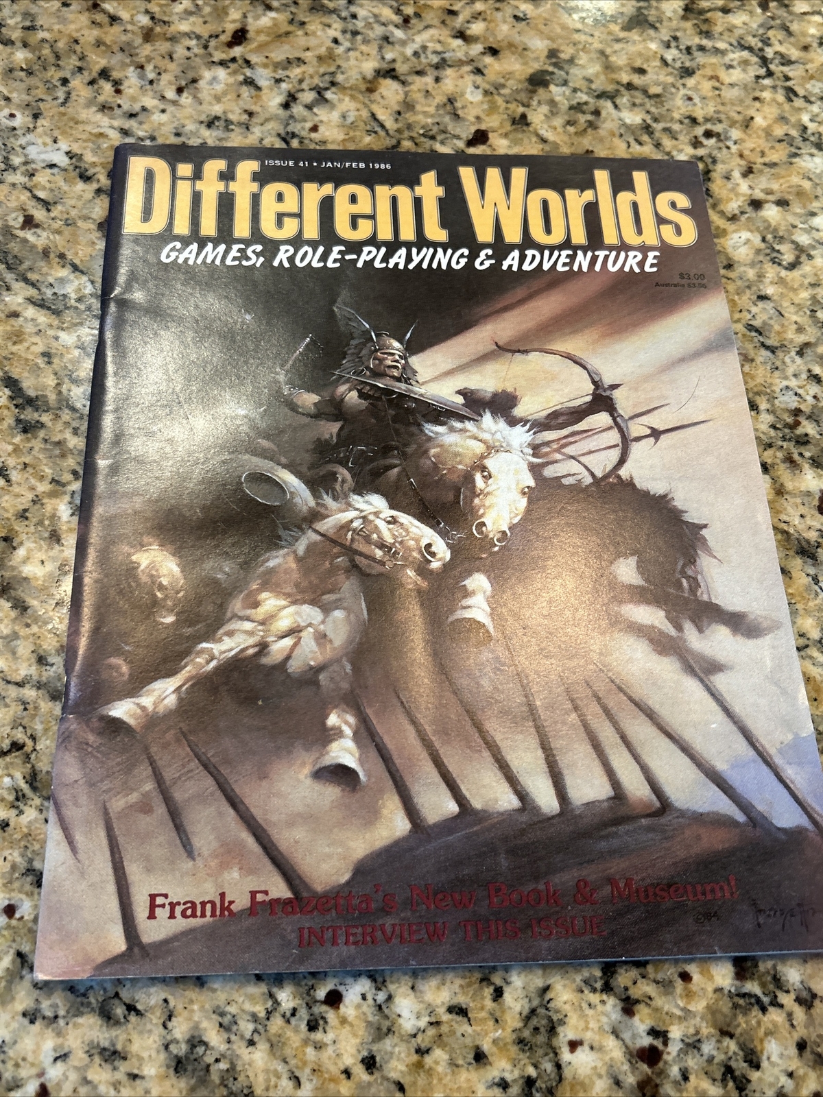 Different Worlds Magazine Issue #41 1986 Complete In Great Shape