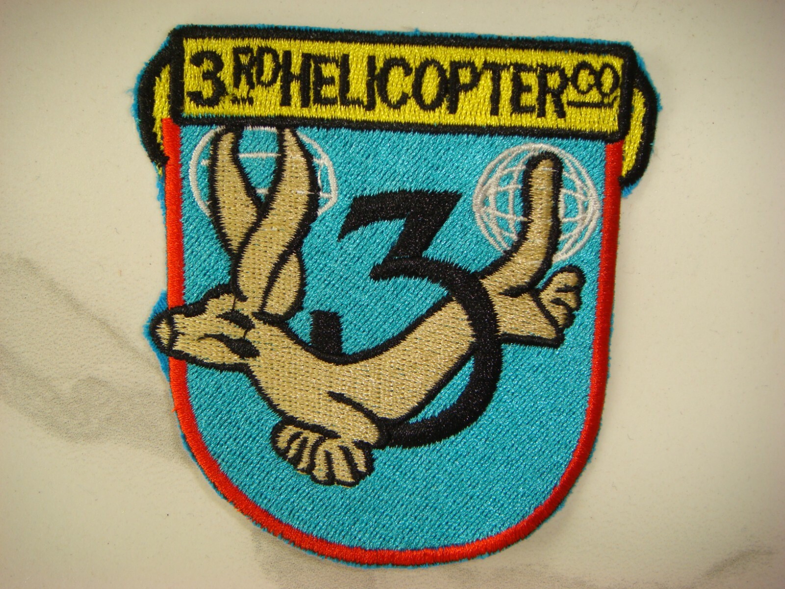 US ARMY 3rd HELICOPTER COMPANY PATCH