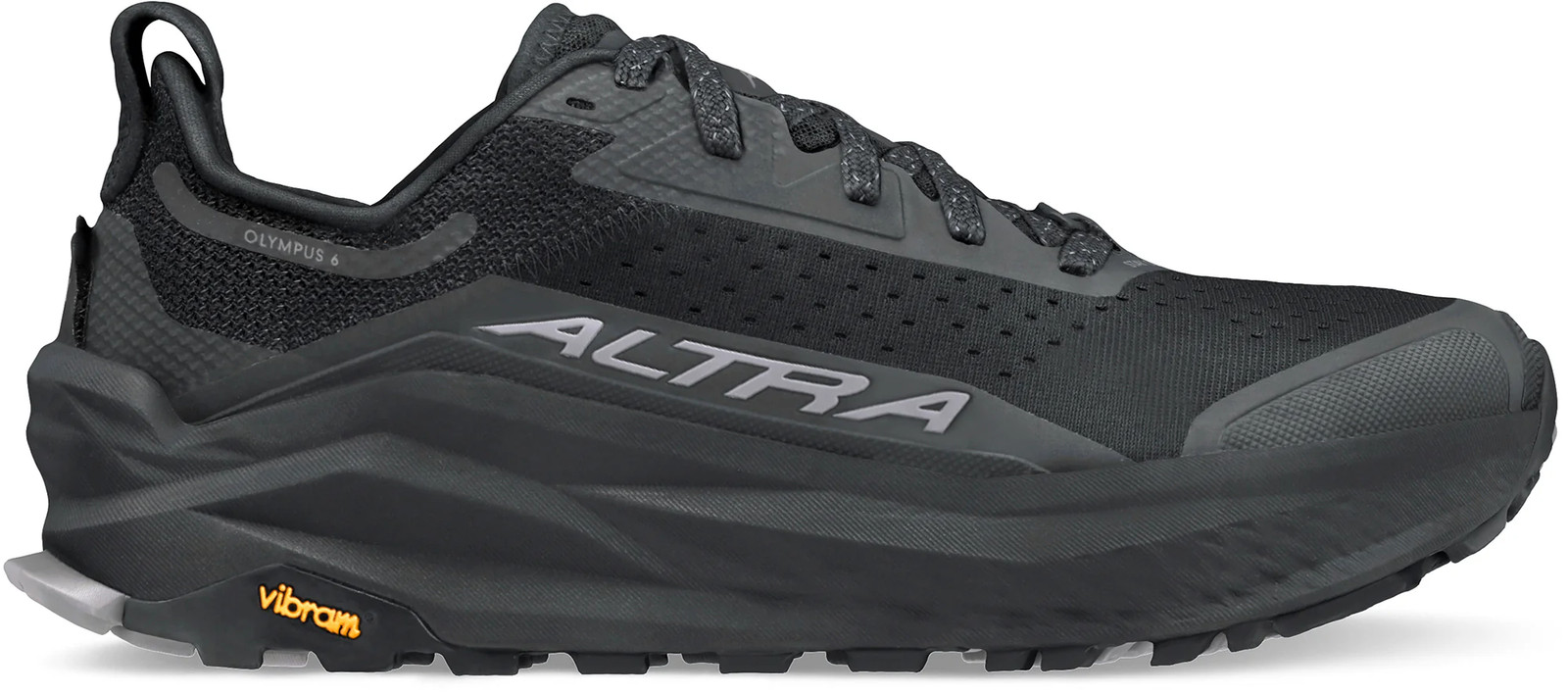 Altra Olympus 6 Mens Trail Running Shoes Black Offroad Cushioned All-Terrain Run
