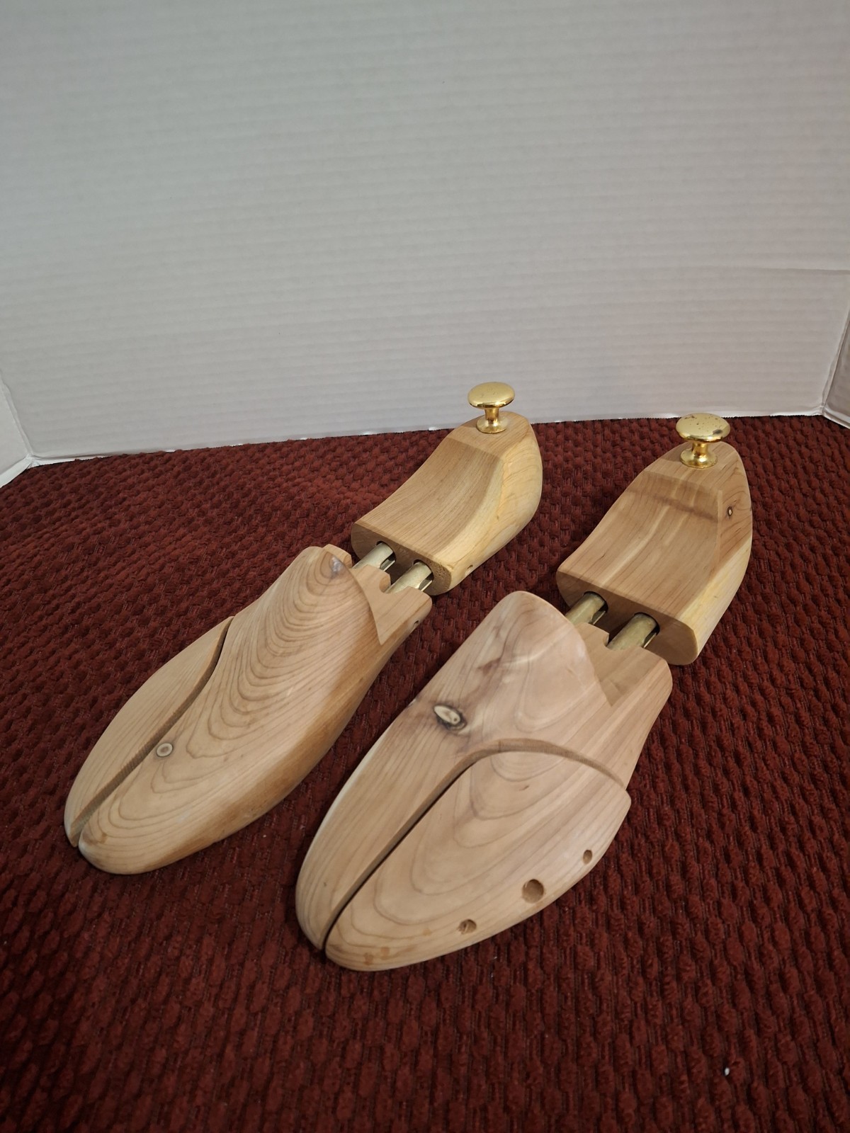 Adjustable Shoe Stretcher US Size 4-12 Wood Shoe Tree Shaper Women Men Both Feet