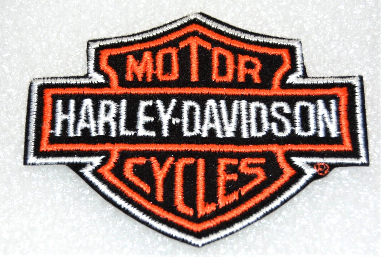Harley Davidson LOGO Motorcycle Embroidered CREST Official Licensed MINT HD102*