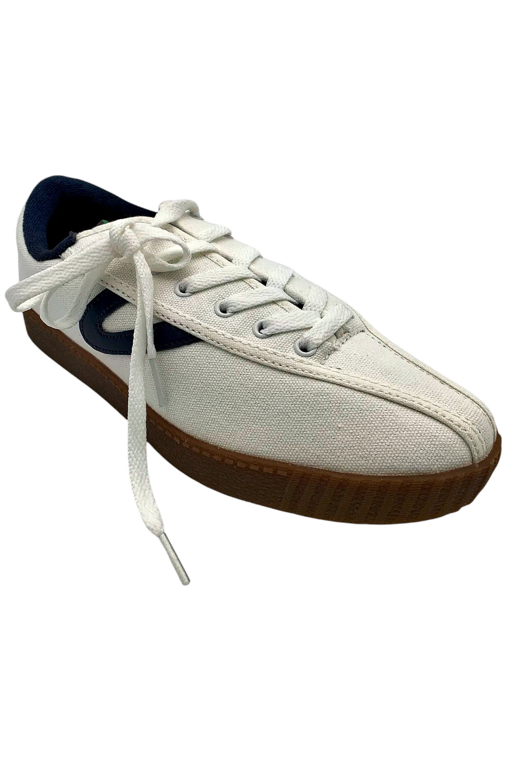 Tretorn Women's Nylite Canvas Original Sneakers White/Navy