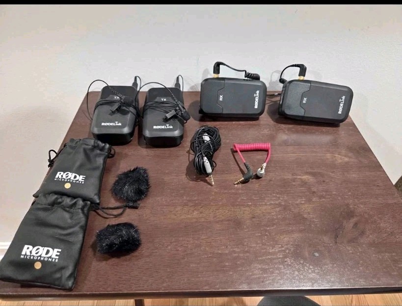 Rode RODELink Wireless Filmmaker Kit + Acc Bundle