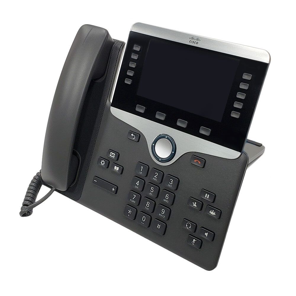 REF “A’ STK Cisco 8861 3PCC K9 Multiplatform Display Telephone - Stand & Handset