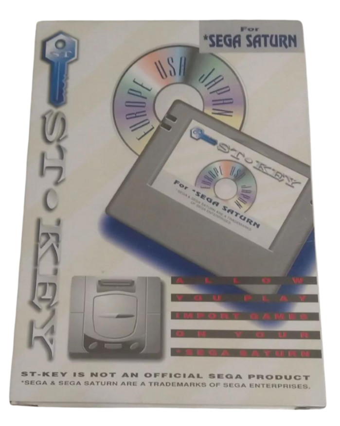 Sega Saturn ST Key ImportGame Adapter ST-Key  Region Free Cartridge Brand New