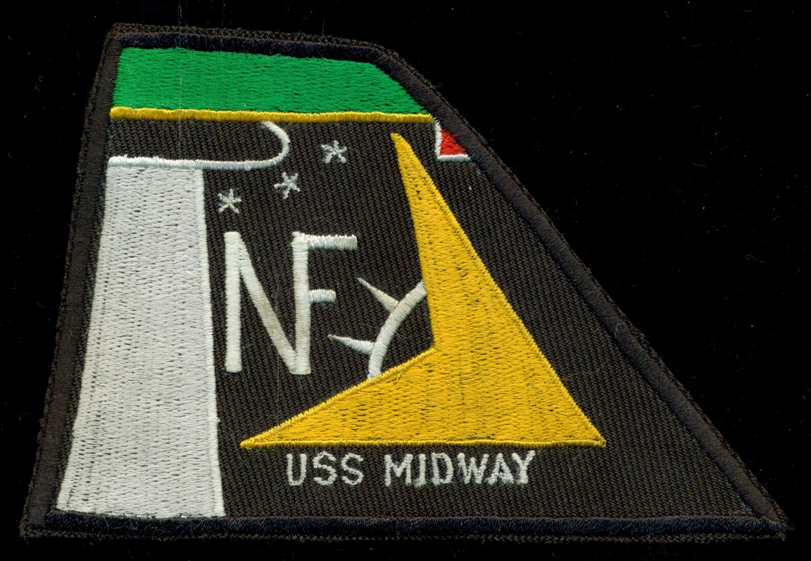 USN USS Midway NF Tail Patch AA