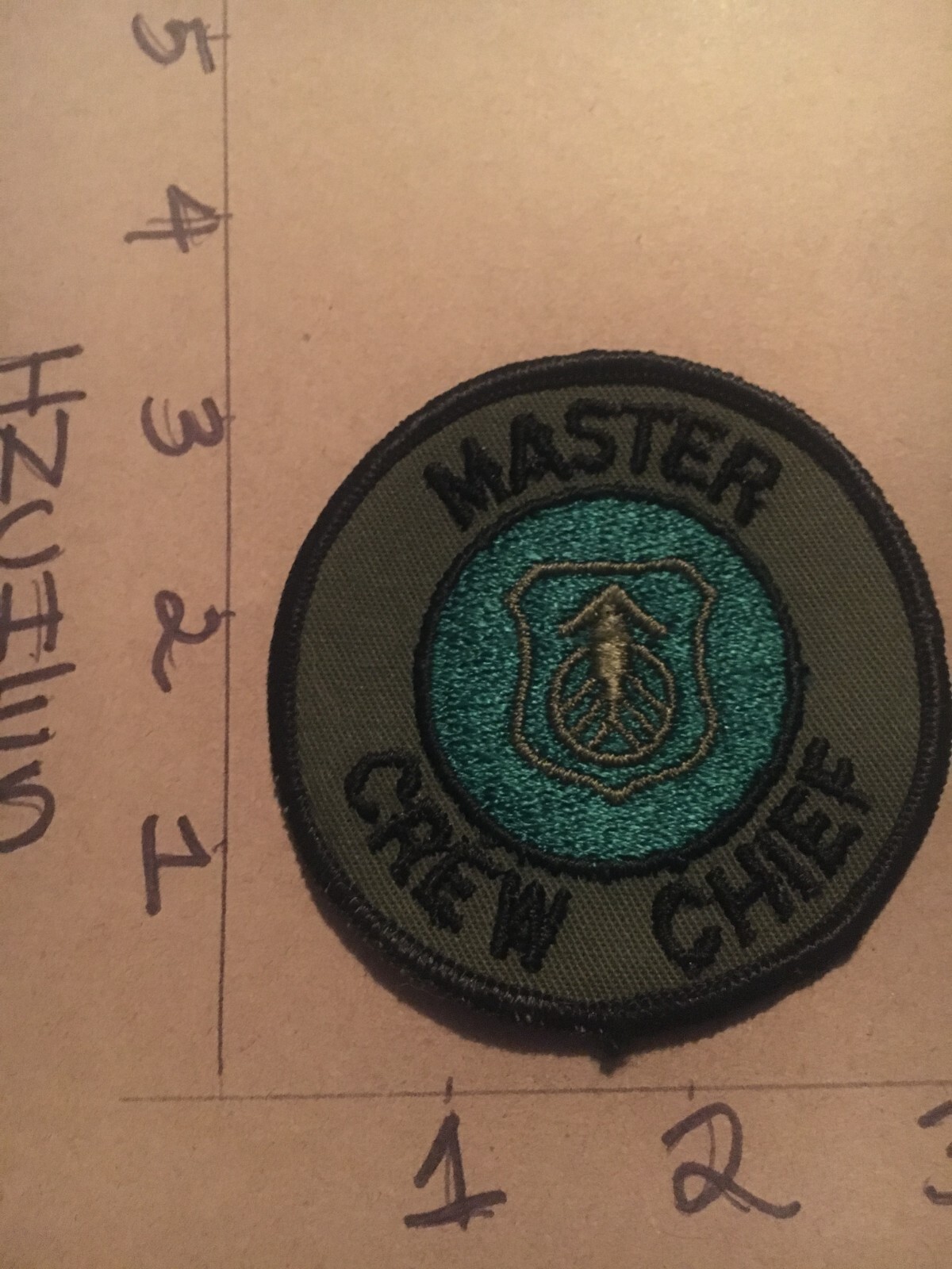 USAF Systems Command Master Crew Chief Squadron subdued patch 5/15/25