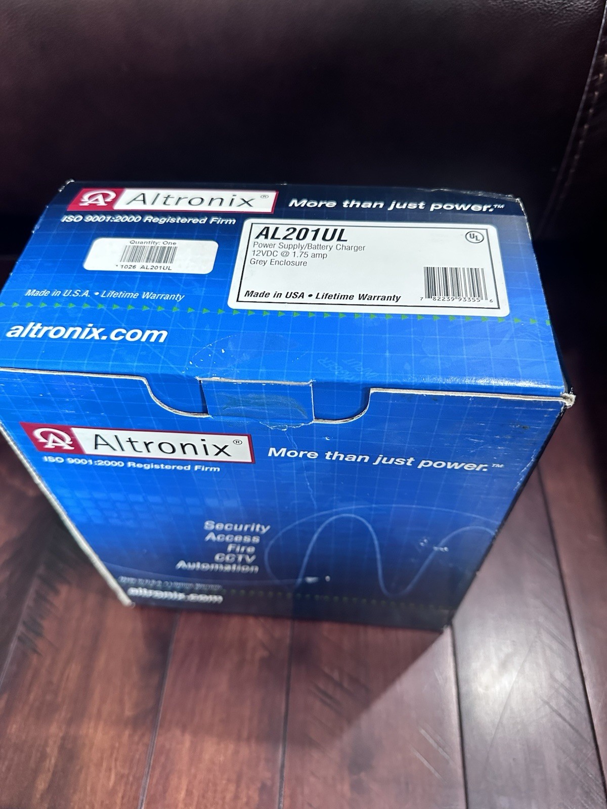 Altronix AL201UL Power Supply/Charger 12VDC 1.75A Security Access Control Unit