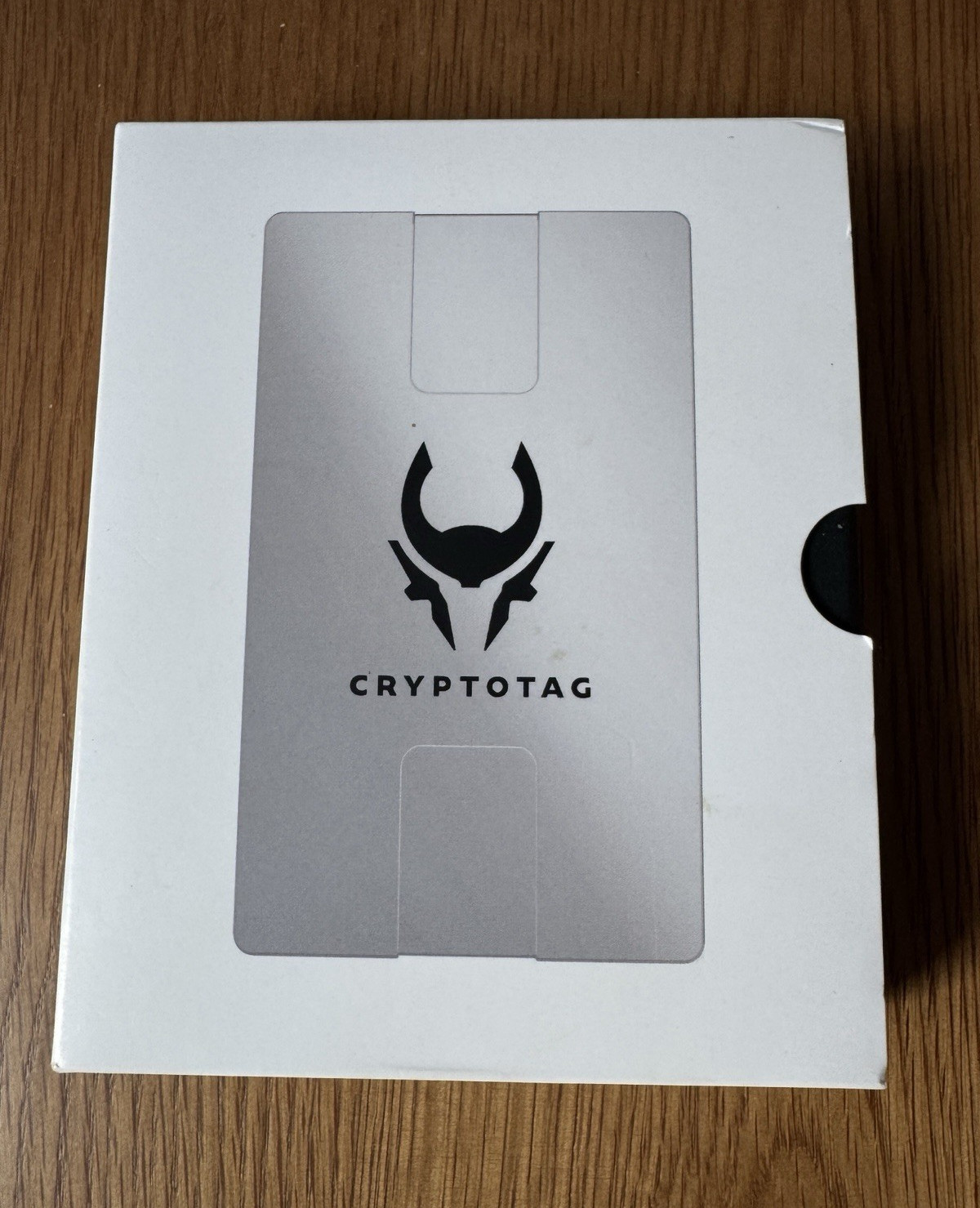 Cryptotag Wallet Recovery Seed Phrase Kit Metal Plate, Punch Tool, Setup Guide