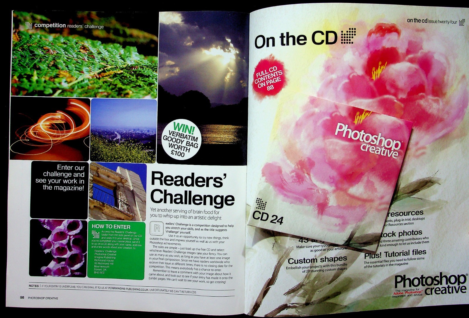 Photoshop Creative Collection ISSUE 24 *CD INCLUDED*