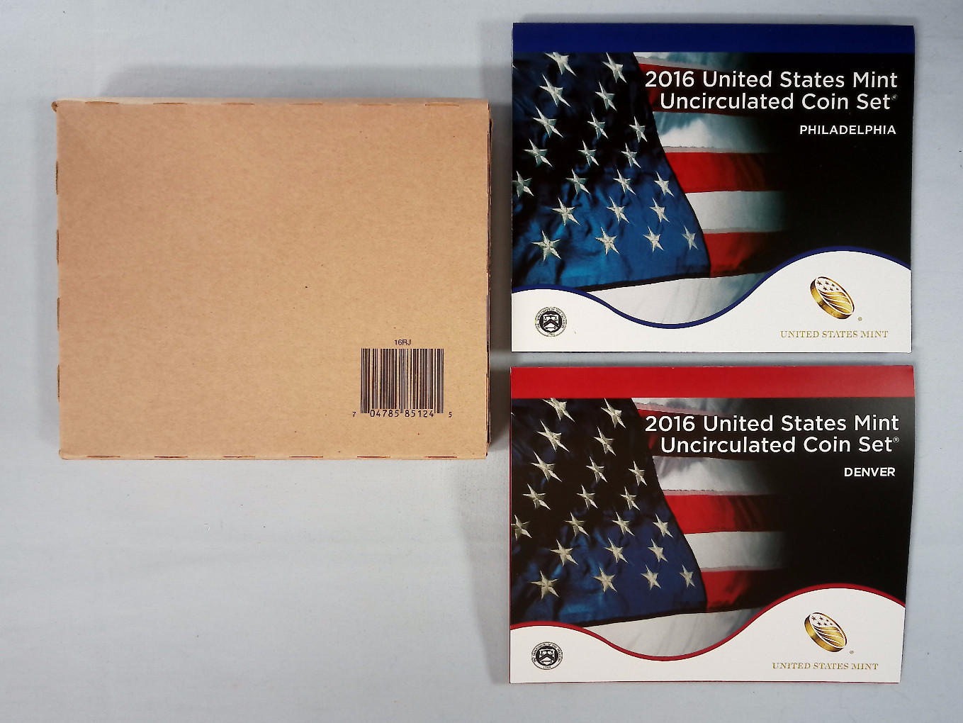 2016 P D United States Mint Uncirculated Set 26-Coins
