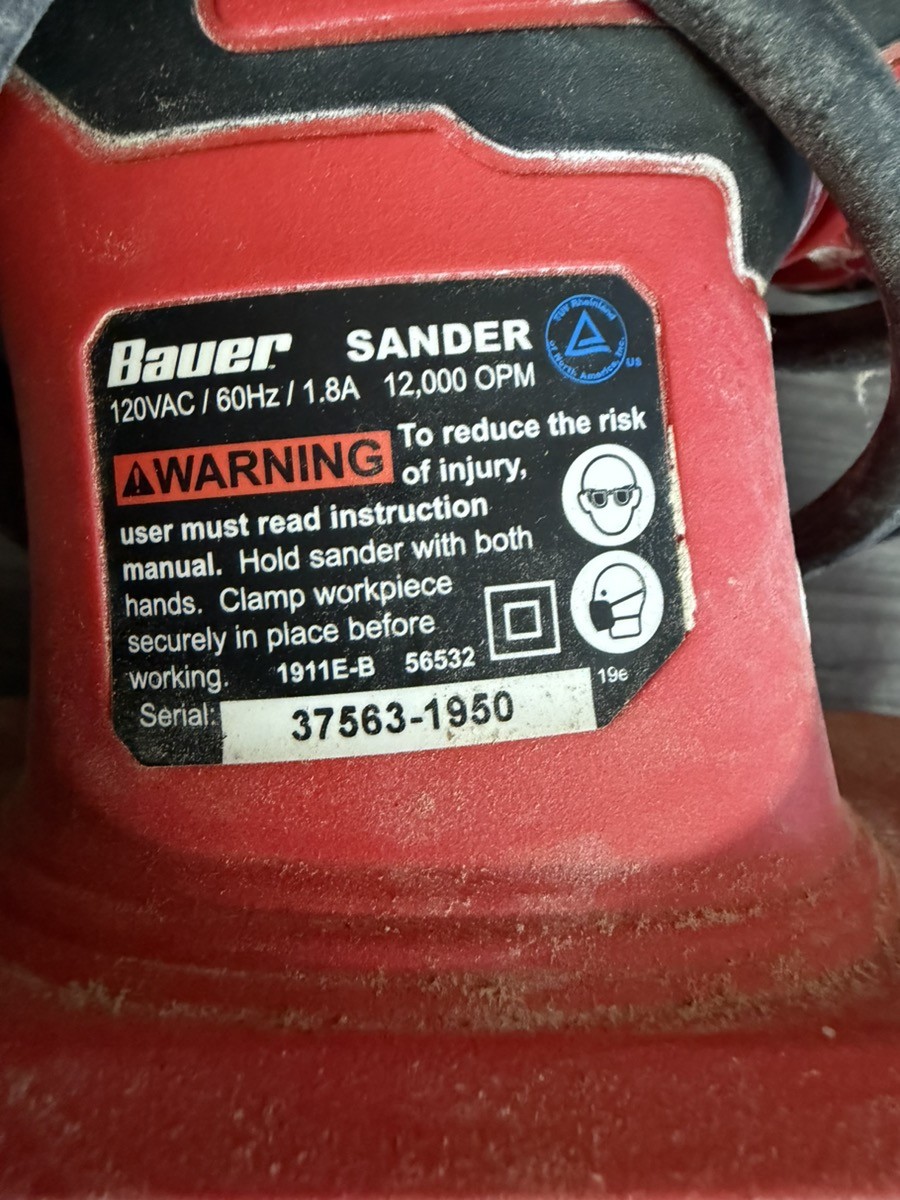 BAUER TOOLS 1911E-B (PSO039409)