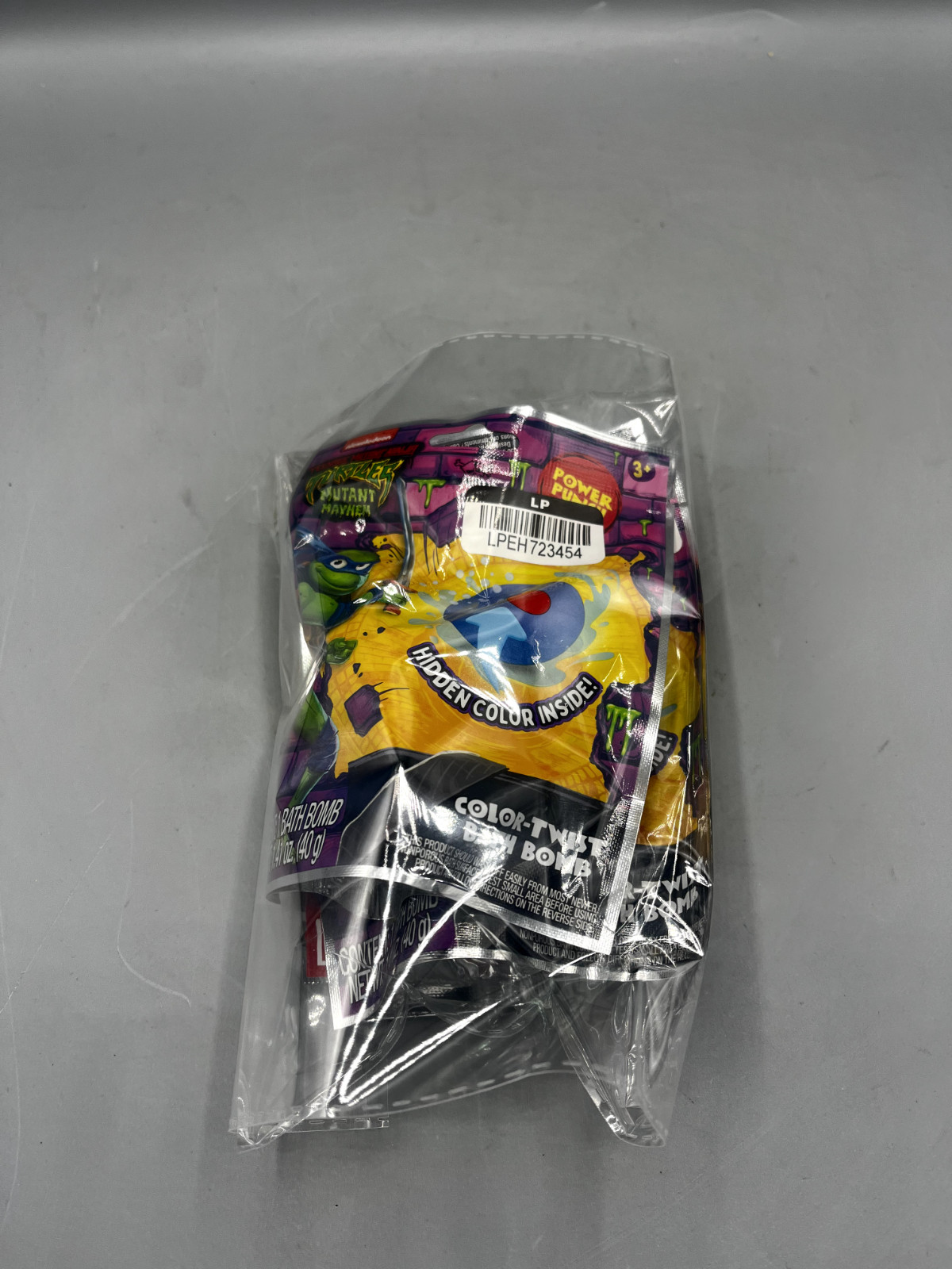 Lot of 3 Teenage Mutant Ninja Turtle Bath Bombs Assorted Scents NEW