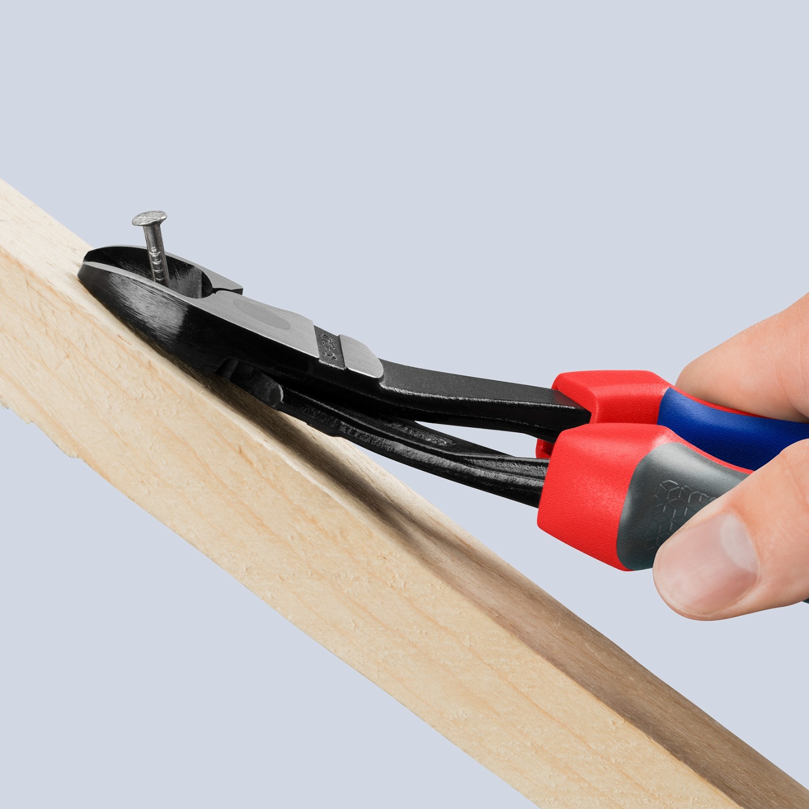 KNIPEX 74 22 250 SBA 10" High Leverage 12° Angled Diagonal Cutters