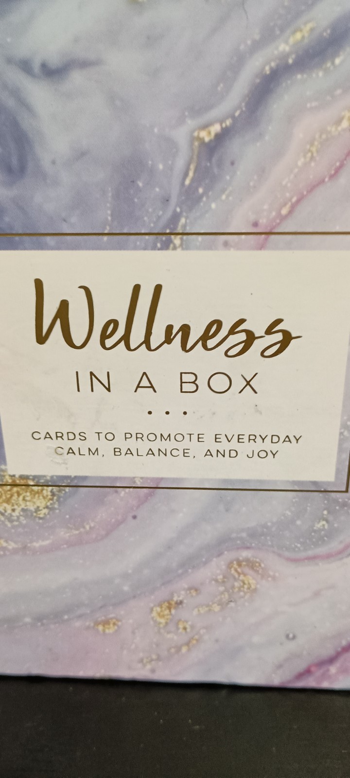 Wellness in a Box Self Care Cards