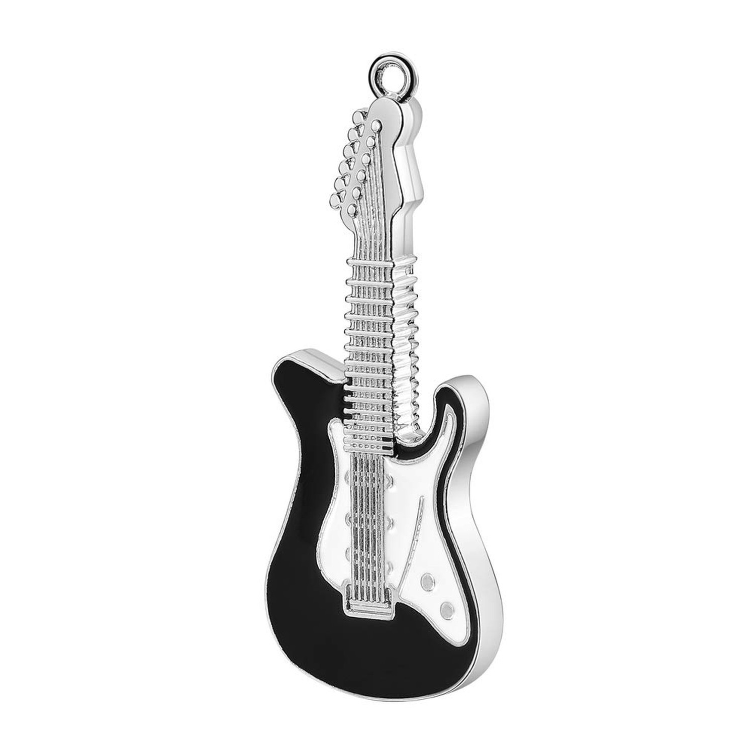 USB Flash Drive, Guitar Shape 64GB USB2.0 USB Memory Stick Date Storage Pendr...